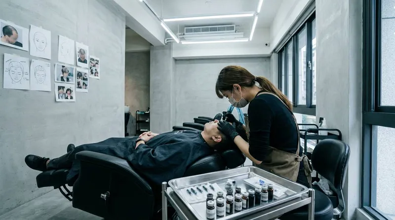 紋髮適合哪些族群？一次了解M型禿、髮際線後退、頭頂稀疏與光頭族的紋髮選擇